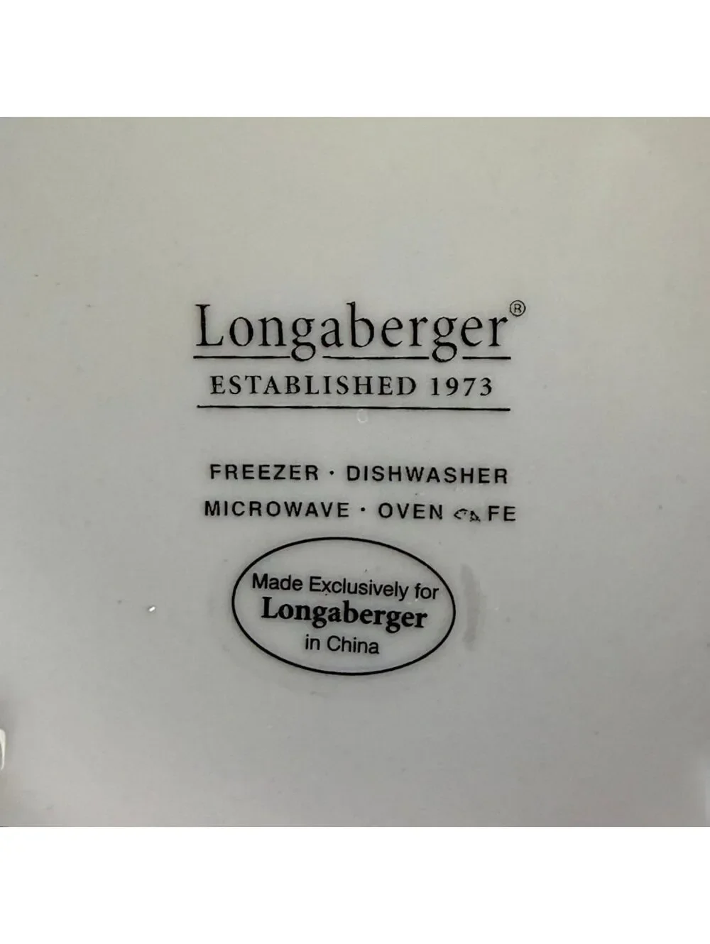 Small Longaberger Holiday One Pint Crock Christmas Snowflake Pottery In Box 3.5